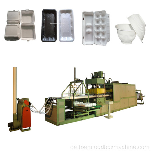 PS Foam Lunchplattenproduktionslinie